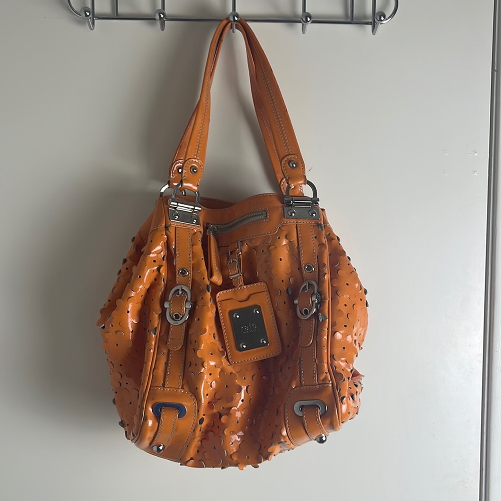 Rafē New York Orange Floral Bag